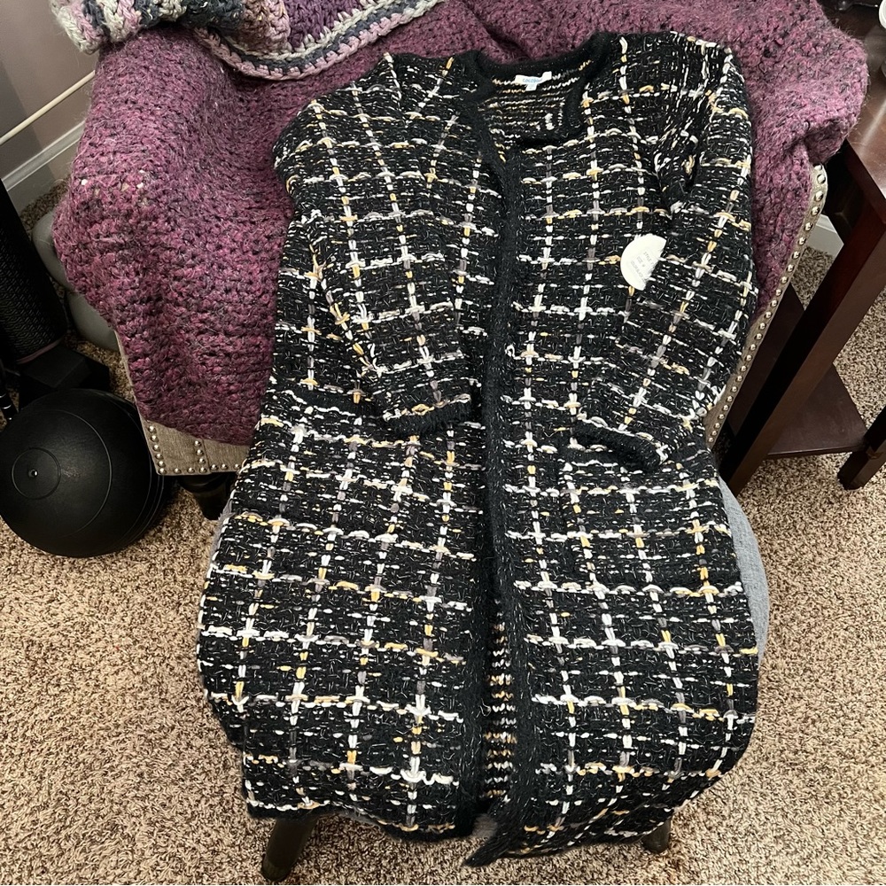 NWT cocobleu duster
